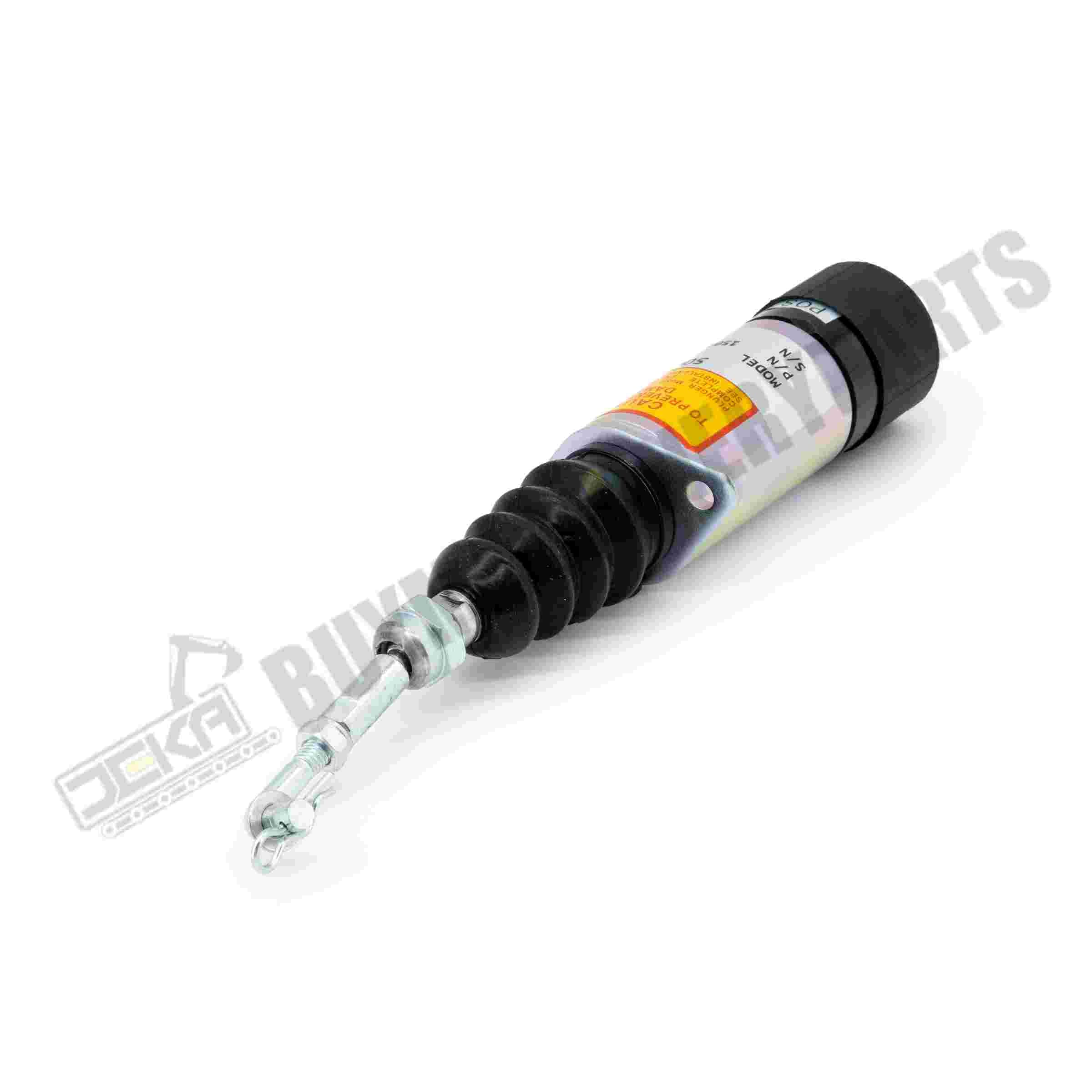 12V Shut Down Solenoid 1500-2027 1502-12D6U2B2S2A for Woodward Model 1502-12D Flange