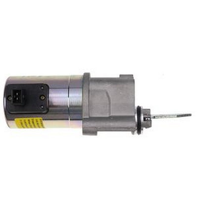 12V Shutoff Solenoid 20460335 for Volvo Penta Engine TAD520GE TAD720GE TAD721GE TAD520VE TAD720VE TAD531GE Backhoe Loader BL60 BL61 BL70 - Buymachineryparts
