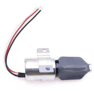 12V Stop Solenoid 1700-1512 1751ES-12E6ULB1S5 for Lincoln Vantage 400 Perkins 404 Woodward 1700 Series