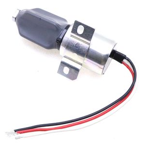 12V Stop Solenoid 1700-1512 1751ES-12E6ULB1S5 for Lincoln Vantage 400 Perkins 404 Woodward 1700 Series