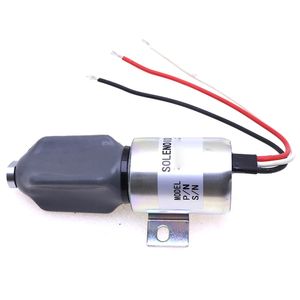 12V Stop Solenoid 1700-1512 1751ES-12E6ULB1S5 for Lincoln Vantage 400 Perkins 404 Woodward 1700 Series