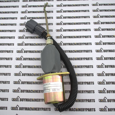 12V Stop solenoid 1752ES-RSV 32A87-15100 SA-4010-12 32A87-17010 for ECOMAT Shovel Mitsubishi S4S-Z1DT61ES Excavator Engine S4Q S4S S6S - Buymachineryparts