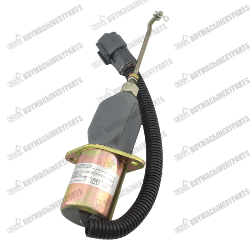 12V Stop solenoid 1752ES-RSV 32A87-15100 SA-4010-12 32A87-17010 for ECOMAT Shovel Mitsubishi S4S-Z1DT61ES Excavator Engine S4Q S4S S6S - Buymachineryparts