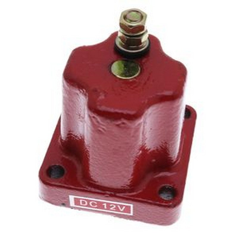 12V Stop Solenoid 3054608 209940 for Cummins M11 ISX15 QSX15 N14/855 1 Terminal - Buymachineryparts