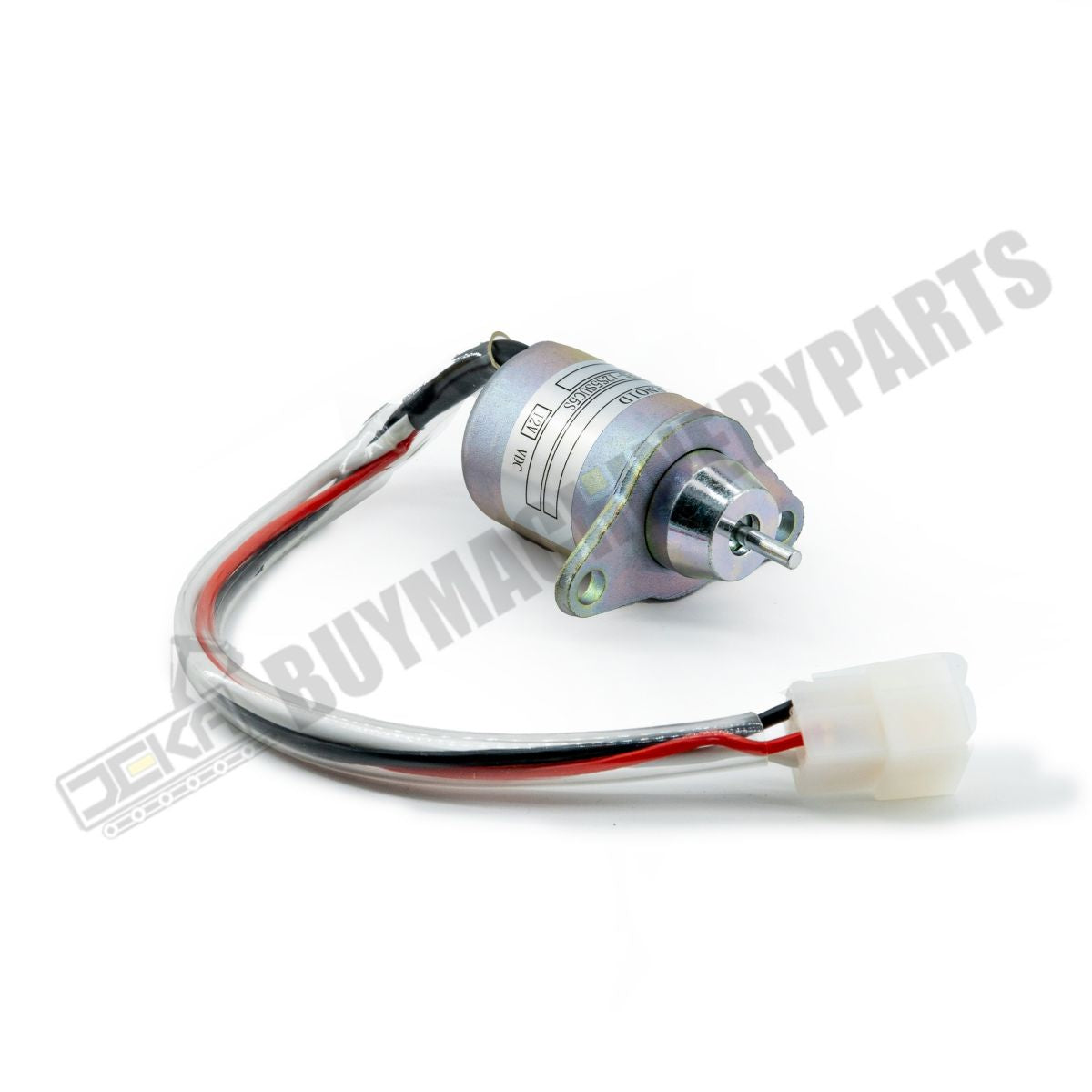 12V Stop Solenoid M807176 for Yanmar Engine 2V78C John Deere Tractor 355D GX355 Front Mower F735