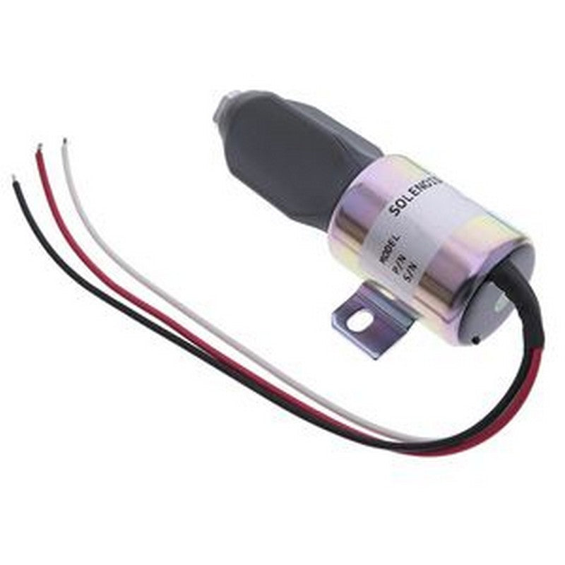 12V Stop Solenoid SA-3786-12 1753ES-12E6ULB1S1 for Kubota Diesel Engine 21HP 91-05 Grasshopper Mower 721D2 - Buymachineryparts