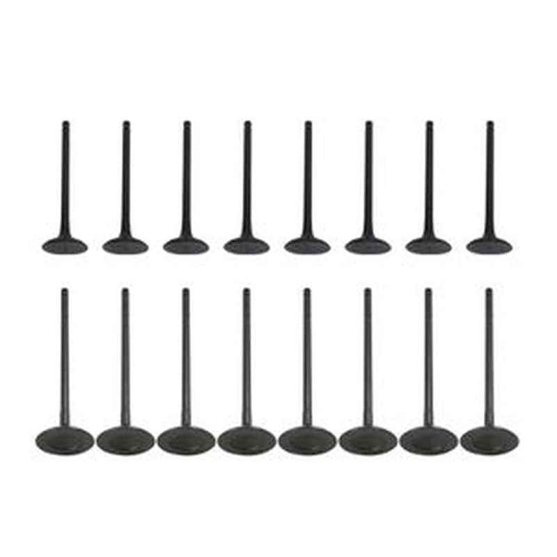 16-Piece Intake & Exhaust Valve Set LR010863 LR010698 for Land Rover Range Rover Sport