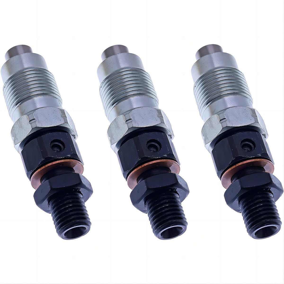 3PCS Fuel Injector 16871-53000 16871-53002 for Kubota BX1860 BX1870 BX1880 BX2360 BX2370 BX2380 BX23S BX25 BX25DLB U17 RTV900G9 ZD1011 ZD1021 ZD221 ZD321 ZD323