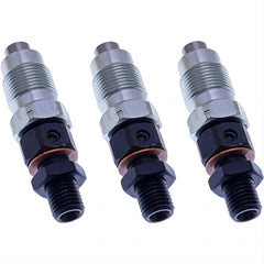 3PCS Fuel Injector 16871-53000 16871-53002 for Kubota BX1860 BX1870 BX1880 BX2360 BX2370 BX2380 BX23S BX25 BX25DLB U17 RTV900G9 ZD1011 ZD1021 ZD221 ZD321 ZD323