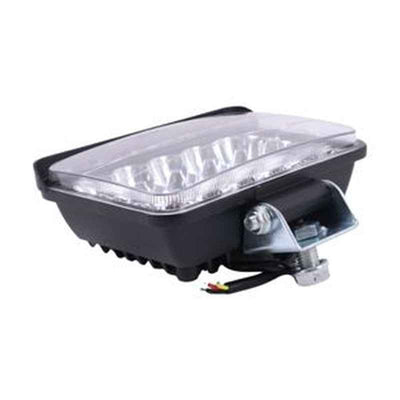 24V/12V 45W 168mm Flood LED Work Light for Excavator Truck Loader