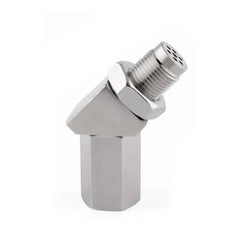 45/90 Degree O2 Bung Extension Oxygen Sensor Extender Catalytic Converter Universal O2 Oxygen Sensor Spacer