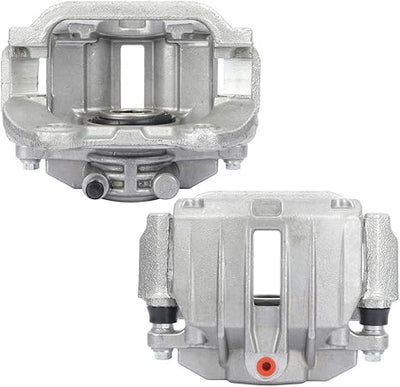 18-B4726 18-B4727 Silver Brake Calipers With Bracket Fit For Cadillac DeVille 2000-2002 For Chevy Astro 2003-2005 For Chevy Avalanche 1500 2002 2pcs Rear Driver & Passenger Side