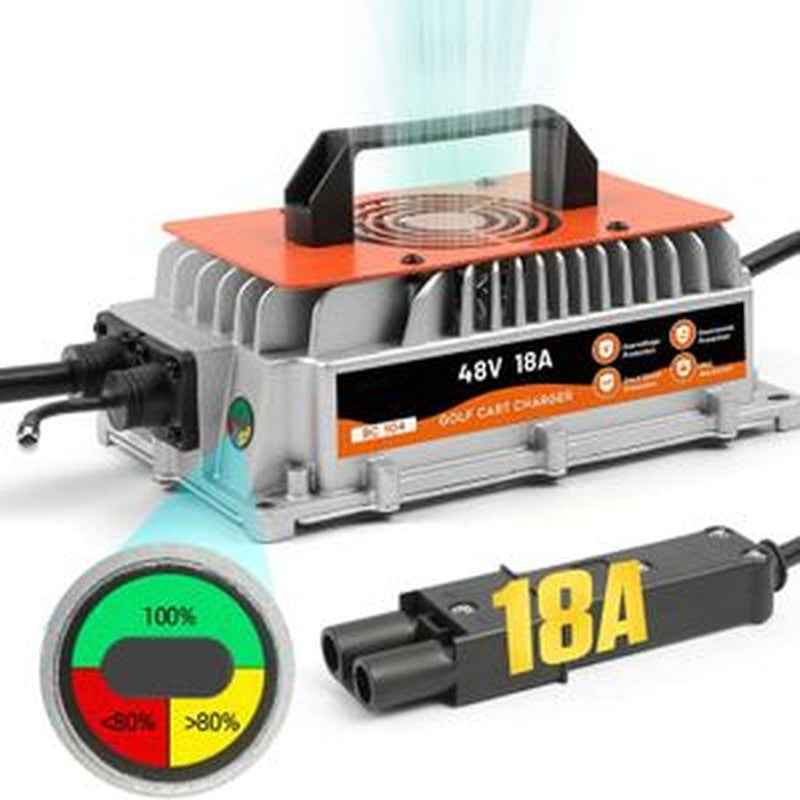 48V Golf Cart Charger 18A for Yamaha G19-G22