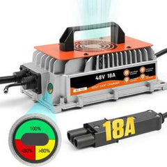 48V Golf Cart Charger 18A for Yamaha G19-G22