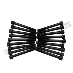 18 tornillos de culata 19202-03450 para motor Kubota V1902, excavadora KX101 KX151, tractor L175 L185 L225 L2050 L235 L245 L4150
