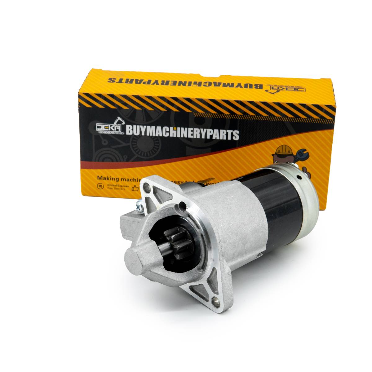 19107N New Starter Motor Replacement For KUBOTA Engines Grasshopper 325D 722D MOWERS 16824-63011, 16824-63012 M0T88081