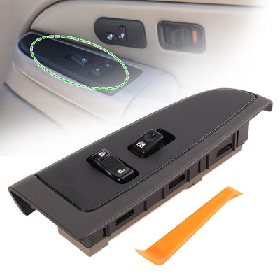 19115820 Front Passenger Side Door Lock and Side Window Switch with Side Window Lockout Switch and Module