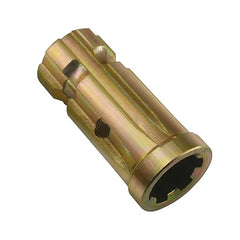 T318 PTO Adapter Female 6-Spline 1-1/8 x Male 1-3/8, Total Length 3-3/16"
