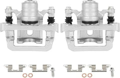 Pinzas de freno 19B2994 19B2995 con soporte para Nissan Frontier 2005-2021, Nissan Xterra 2005-2015, Suzuki Equator 2009-2012, 2 unidades, traseras, lado del conductor y del pasajero