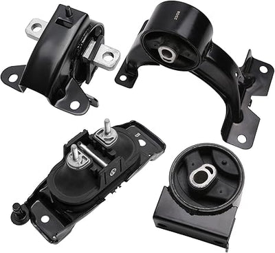 Engine Motor & Transmission Mount Set of 4 - Compatible with Chrysler, Dodge, and Ram 3.6L Automatic Transmission - Town & Country, Grand Caravan, C/V - Replaces Four Parts A5665, A5480, A5589, A5577