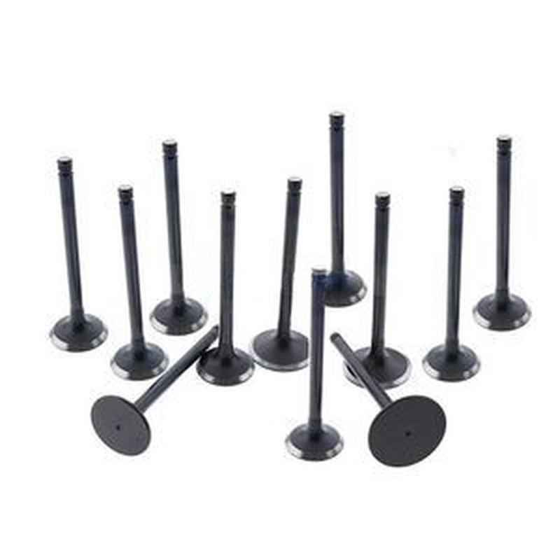Complete Intake & Exhaust Valve Set (2pcs) 4007179 4007180 for Cummins QSK23/QSK78 Hyundai Excavator