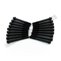 1 juego de tornillos de culata para motor Isuzu 4HF1, 4HK1, 6HK1, 6HH1, 6HE1 y excavadora John Deere 330CLC, 370C, 245GLC, 225DLC, 230GW, 220DW, 190GW