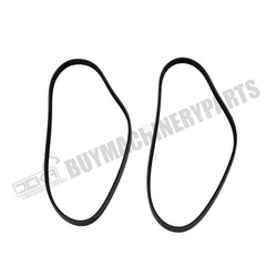 2 Motor Drive Belts 119224010 for Sears Craftsman 14' Band Saw
