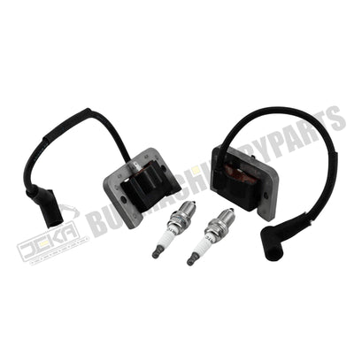 2 PACK 24 584 01-S kh-24 584 201-S Ignition Coils Module for Kohler CH20 CV18 CH18 CV20 CV23 CH22 Command Pro Twin Cylinder Engine with Spark Plug K6RTc Replace kh-24-584-201-S 24 584 45-S