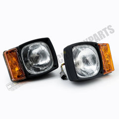 2 Pcs Headlight 3E-7587 for Caterpillar CAT Enigne 3114 3116 C4.4 Loader 914G 924F 928G 924G 924GZ