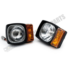 2 Pcs Headlight 3E-7587 for Caterpillar CAT Enigne 3114 3116 C4.4 Loader 914G 924F 928G 924G 924GZ