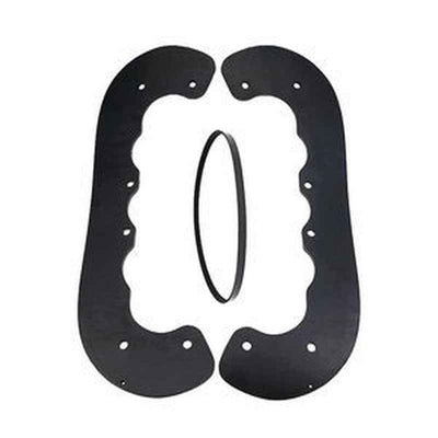 2 PCS Snow Thrower Paddle 55-9251 for Toro CCR2000/2450/2500/3600 Snowblower