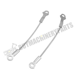 2 Pcs Tailgate Cable 7081215 7081445 for Polaris UTV Ranger 500 700 800 900 TM