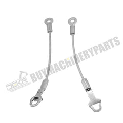 2 Pcs Tailgate Cable 7081215 7081445 for Polaris UTV Ranger 500 700 800 900 TM