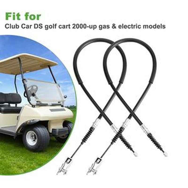 2-Piece 42' Brake Cable 102022101 for Club Car DS 2000+
