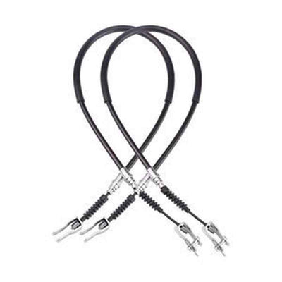 2-Piece Brake Cable 1011125 1011403 for Club Car DS Golf Cart 1981-1999