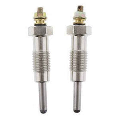 2-Piece Glow Plug Set 18536-6010 for Shibaura Tractor SD1800-SD2200