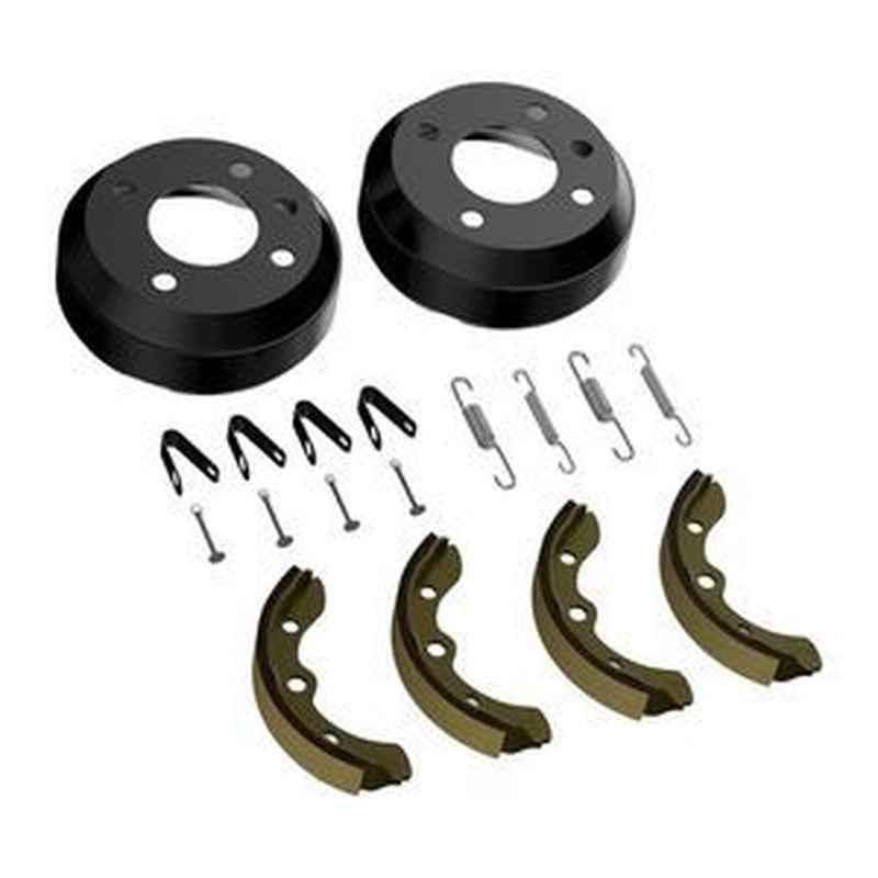 2-Piece Brake Drum Kit for Yamaha G1/G2/G8/G9 Golf Cart 1982-1992