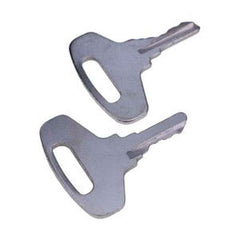 2-Piece Ignition Key 80181 for Tennant Sweeper 3640 & 6080