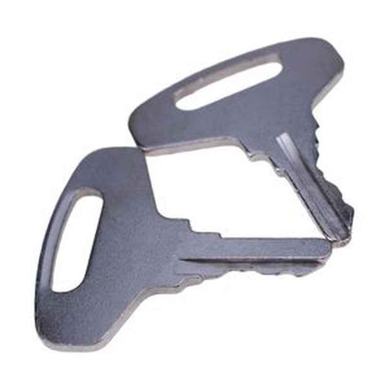 2-Piece Ignition Key 80181 for Tennant Sweeper 3640 & 6080