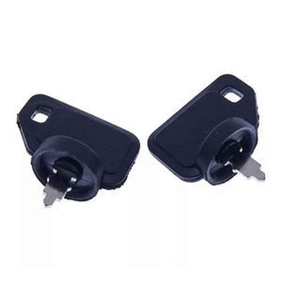 2-Piece Ignition Switch Key 63-8360 103-2106 for Toro Exmark Titan Z-Master