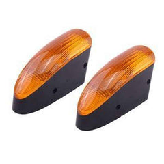 2-Piece LED Warning Light 12345-67890 for John Deere Engine 4045/6068