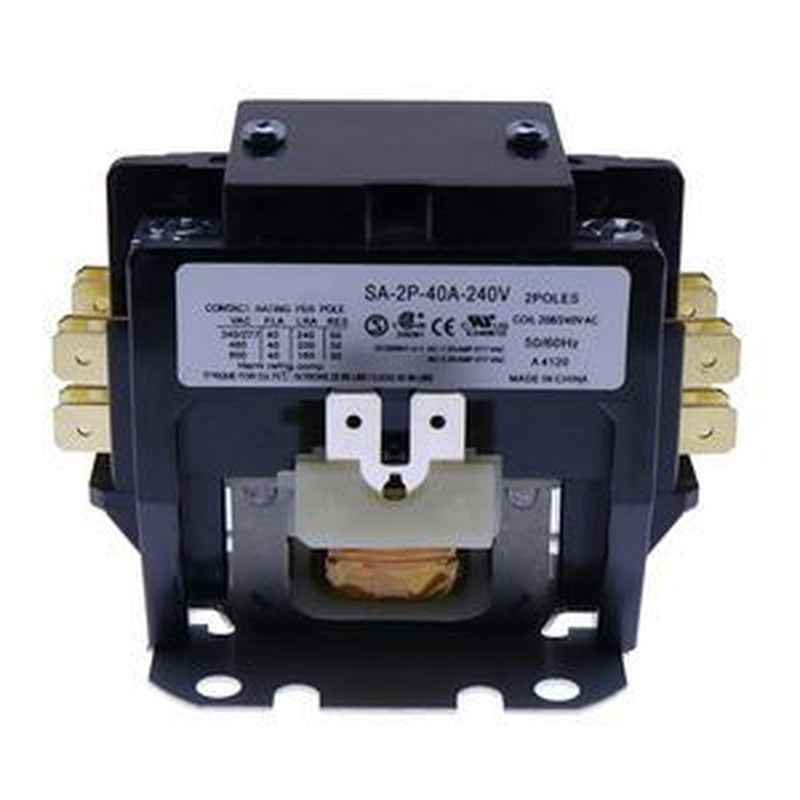 2-Pole 40A 240V Air Conditioner Contactor SA-2P-40A-240V