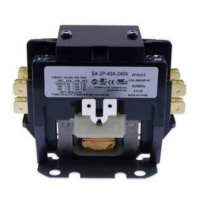 2-Pole 40A 240V Air Conditioner Contactor SA-2P-40A-240V