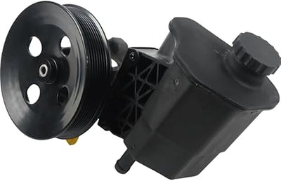 Bomba de dirección asistida con polea 20-70268 55-7155. Compatible con Ram 2500/3500 5.9L (2003-2007). Conjunto de bomba de asistencia de dirección asistida 5073241AA 52113925AI. Piezas de repuesto.