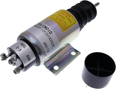 12V 3 Terminals Aftermarket Woodward 2000 Series Stop Solenoid SA-3846 2001-12E2U1B2S2A