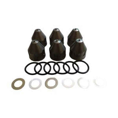 6-Piece Injector Cup Assembly 6620-11-3030 for Komatsu NH Engines