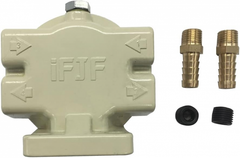 Fuel Water Separator Marine 120AT NPT ZG1/4-19 Automotive Parts with Fitting -Complete Combo Filter Diesel Engine(Includes 2 fittings,2 plugs)