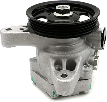 Bomba de dirección asistida 21-5267 con polea, compatible con Honda Civic 1.7L L4 (2001-2005) y Acura EL (2001-2005). Bomba de asistencia de dirección de repuesto (reemplaza la pieza 56110-PLA-013).