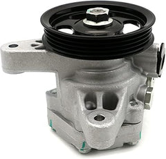 Bomba de dirección asistida 21-5267 con polea, compatible con Honda Civic 1.7L L4 (2001-2005) y Acura EL (2001-2005). Bomba de asistencia de dirección de repuesto (reemplaza la pieza 56110-PLA-013).