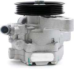 Bomba de dirección asistida 21-5267 con polea, compatible con Honda Civic 1.7L L4 (2001-2005) y Acura EL (2001-2005). Bomba de asistencia de dirección de repuesto (reemplaza la pieza 56110-PLA-013).